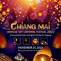 Chiang Mai Heritage Sky Lanterns Festival 2023